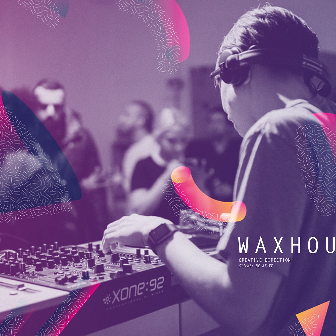 Graphic design for BE-AT.TV by chiaraceccaioni