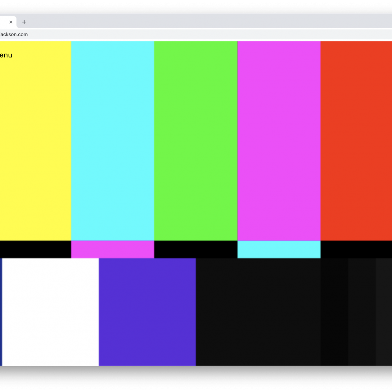 Website for Trevor Jackson by alexgross