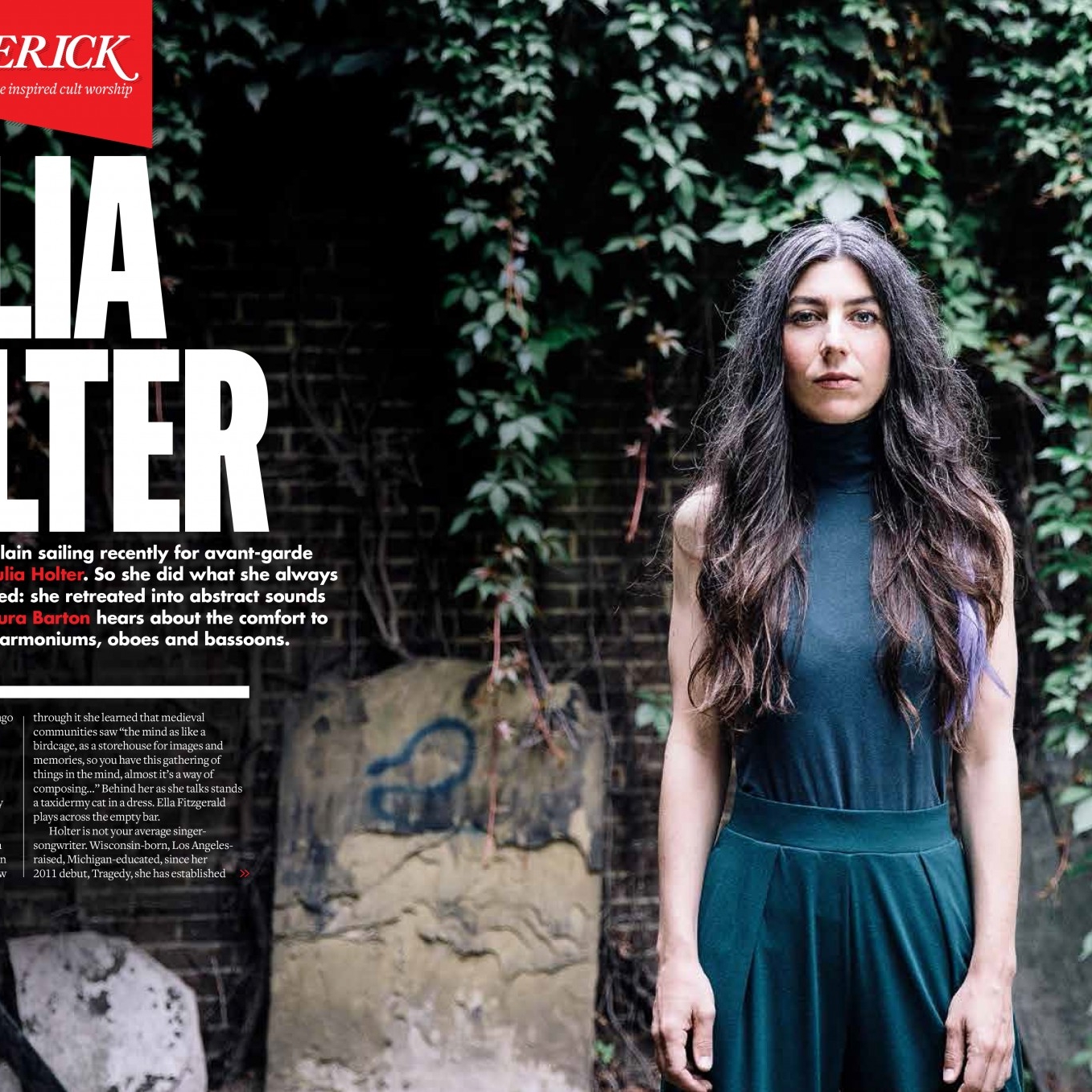 Photography for Julia holter by Michael Clement