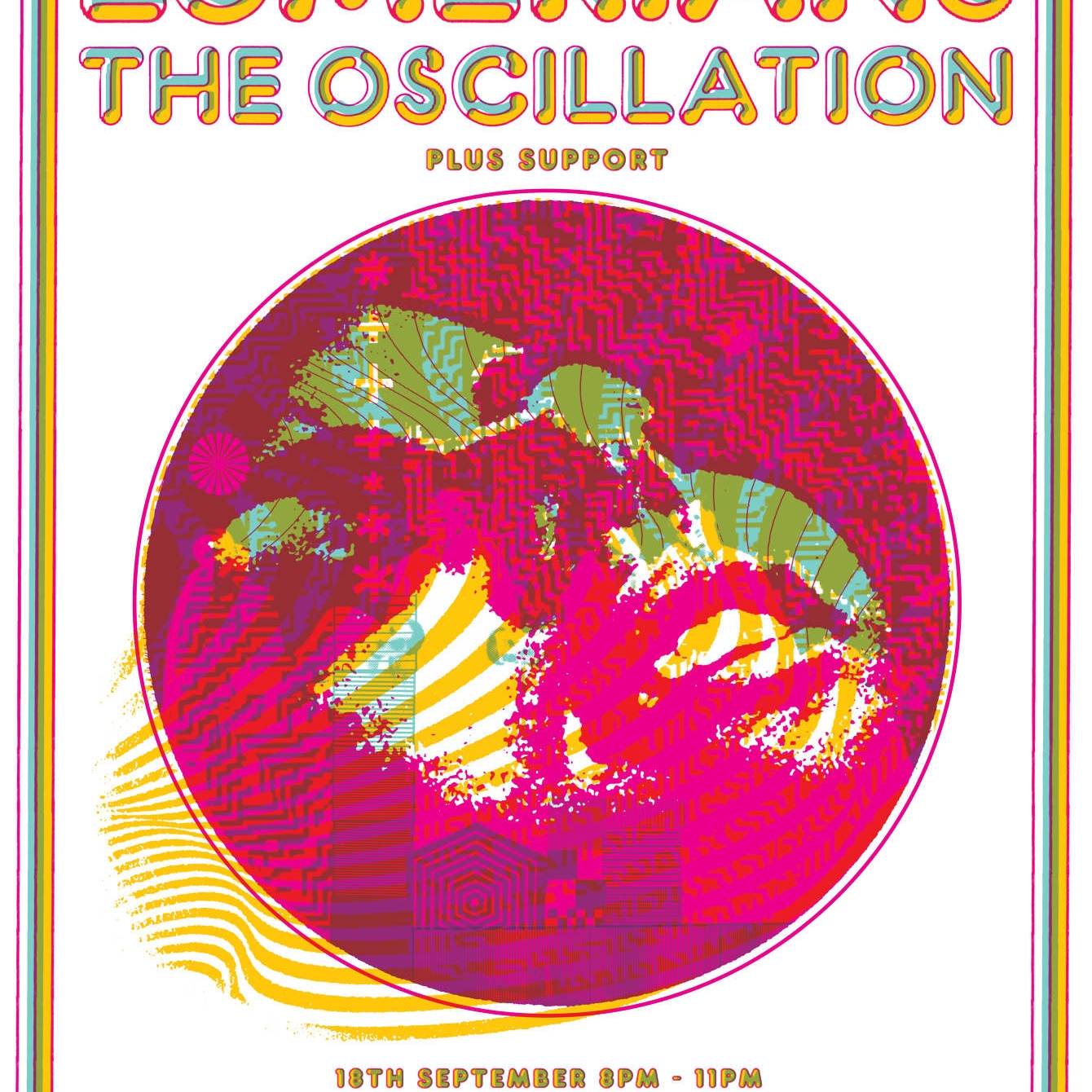 Artwork for New Candys, The Cosmic Dead, The Oscillation by NickTaylorIllustration