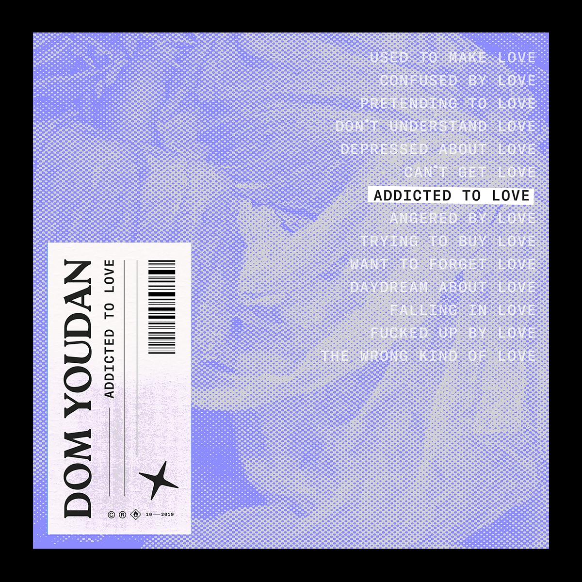 Artwork for Dom Youdan by hellorabbitdesign