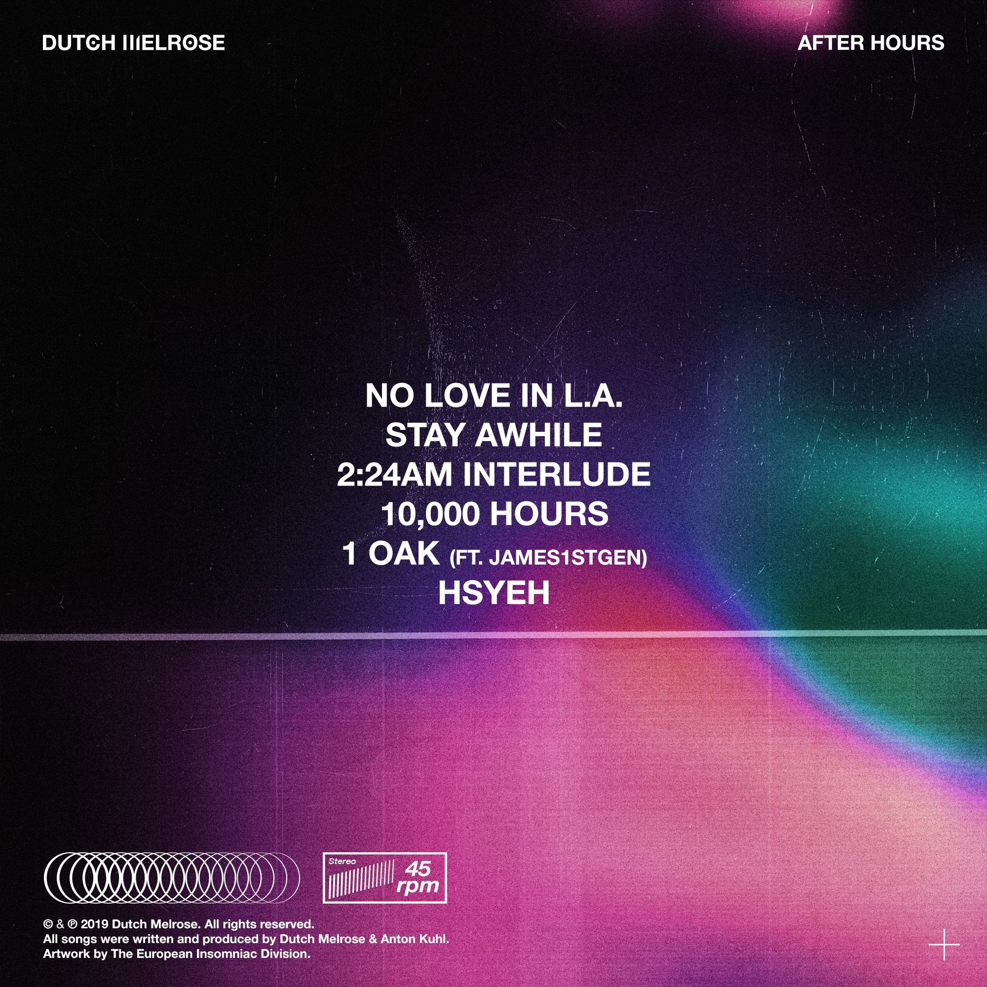Dutch Melrose - After Hours EP