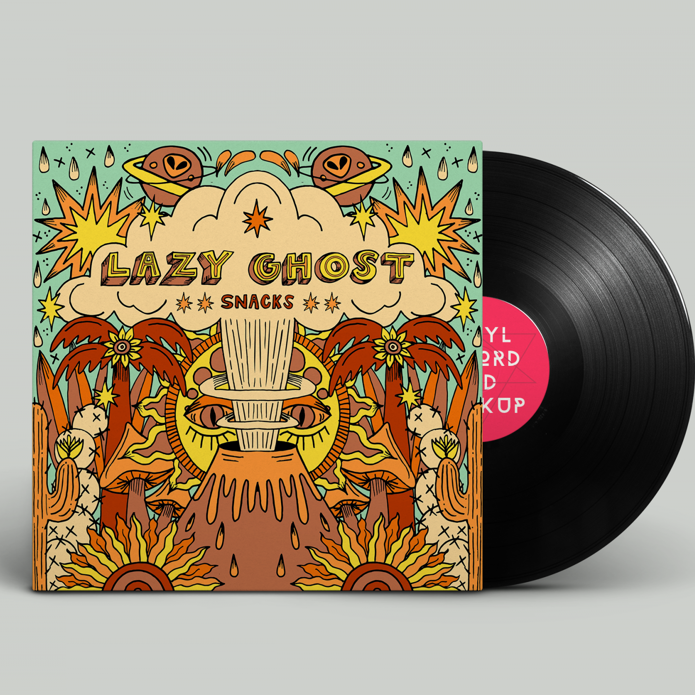 Lazy Ghost Album Design