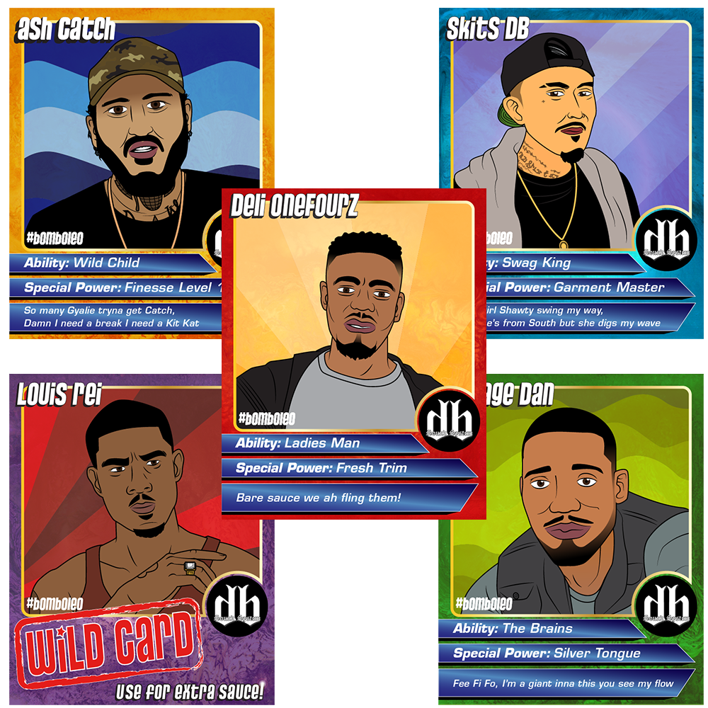 DB Sound System Trading Cards