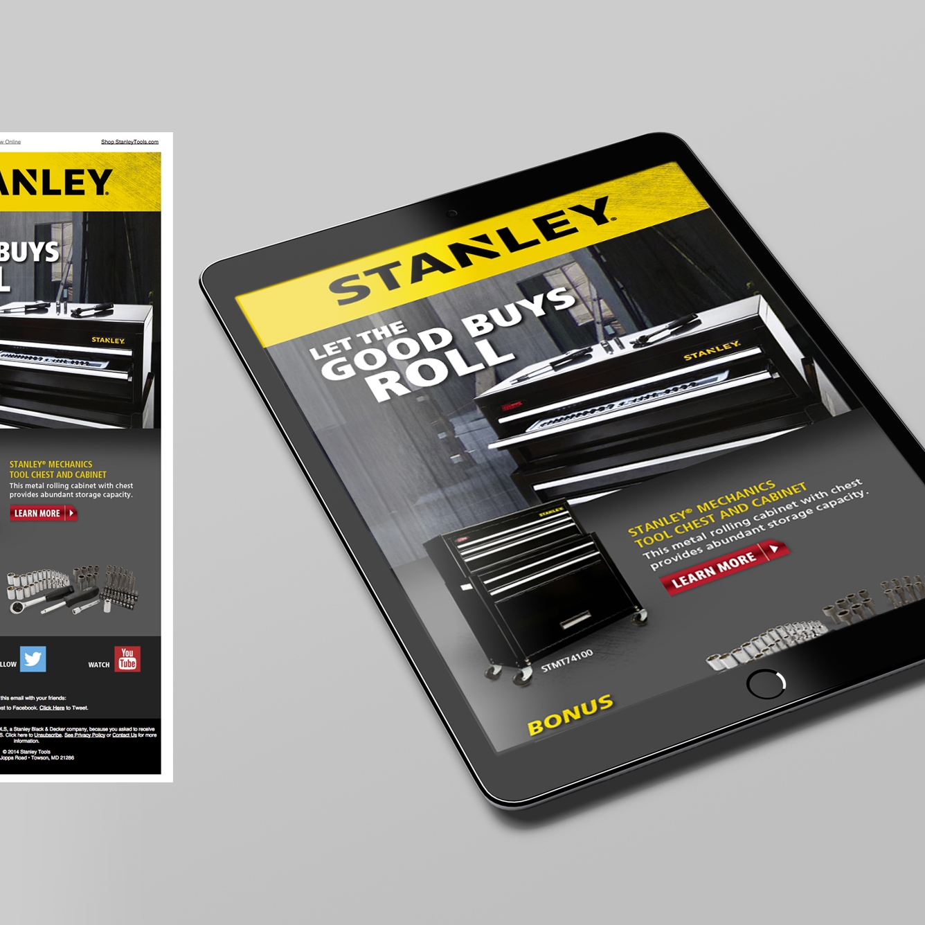 Black+Decker Email Design