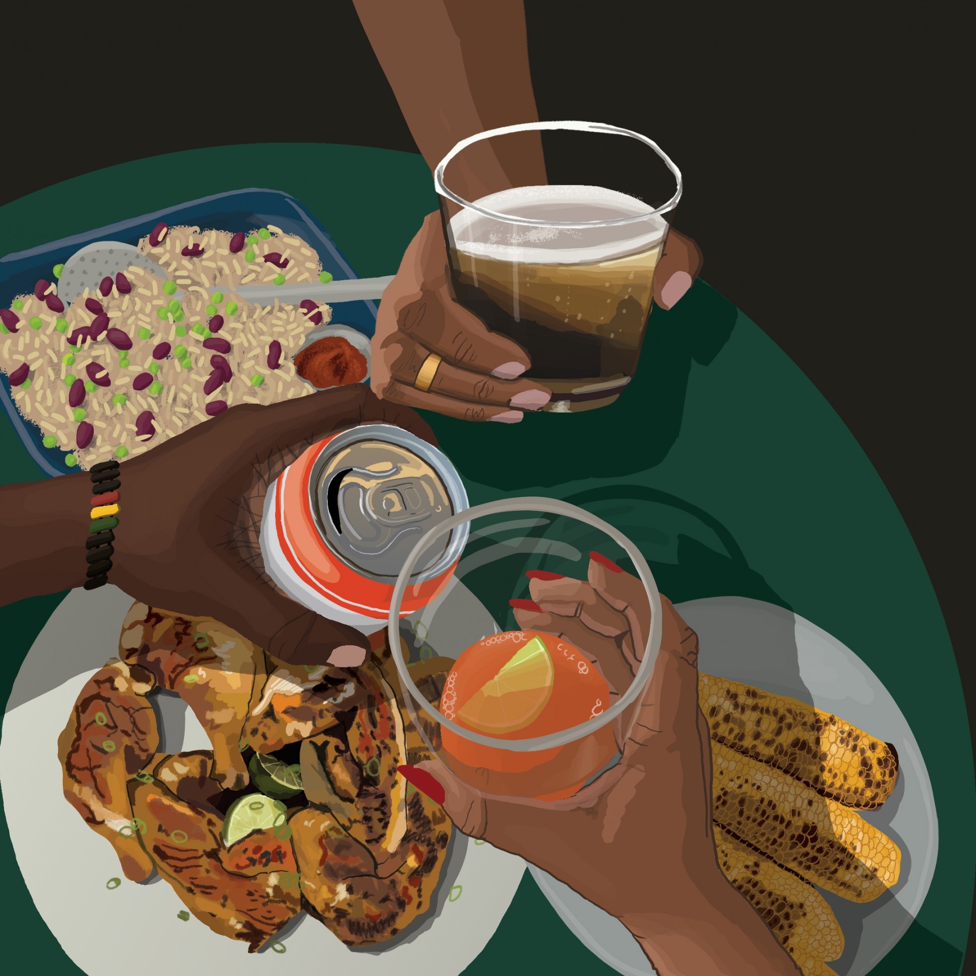 Conceptual album covers