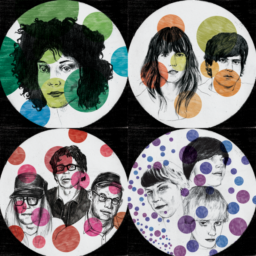 Album review illustrations