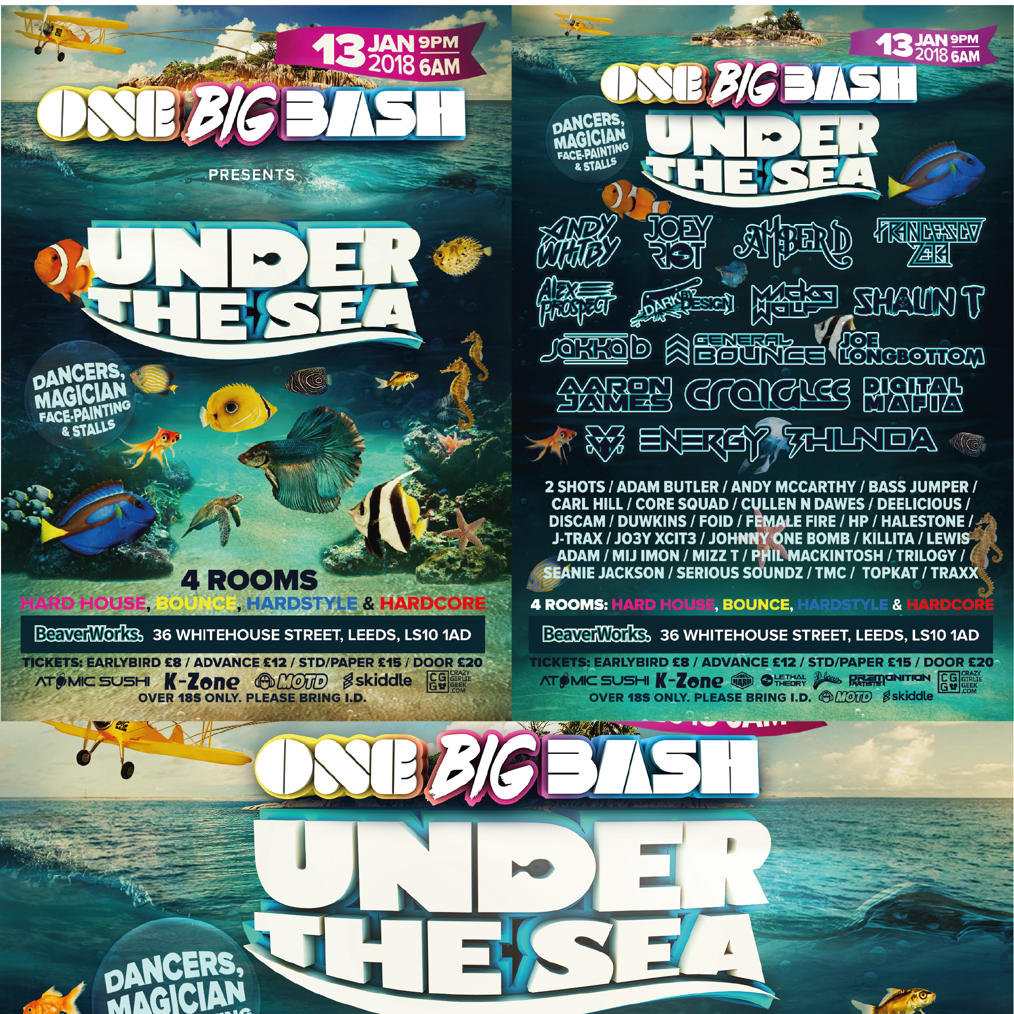 OneBigBash Under the Sea