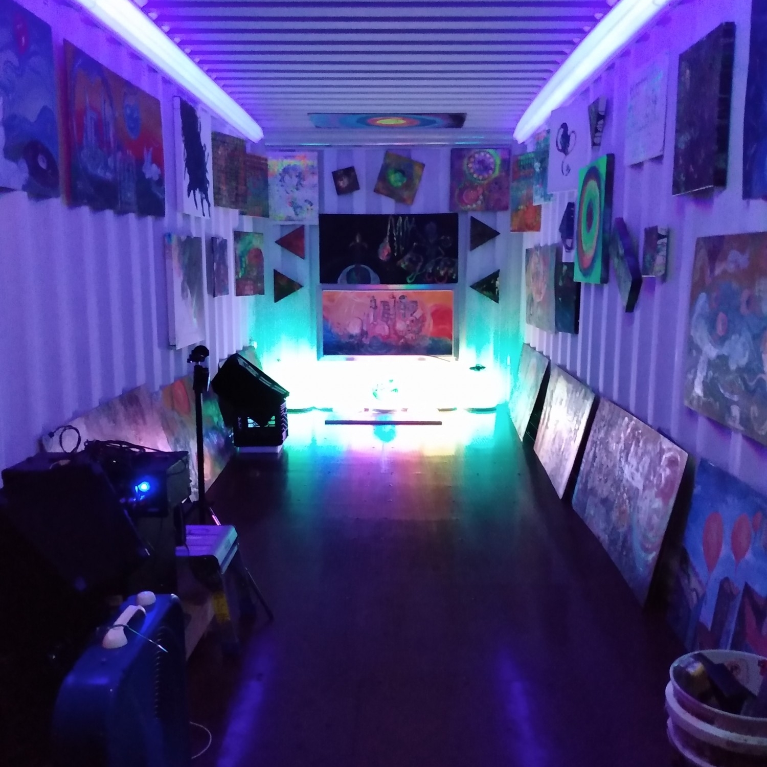 Teleportation Station - art of the process