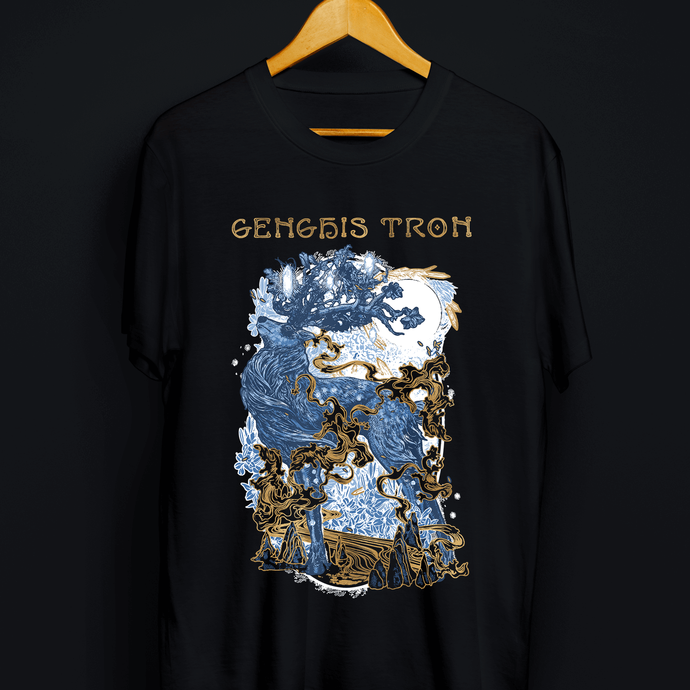 Merchandise Design - Genghis Tron