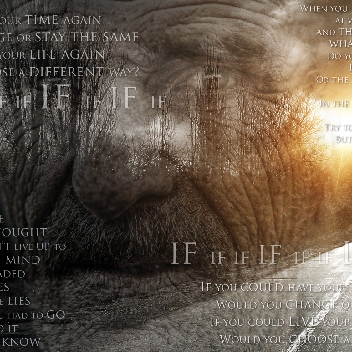 If single lyric banner