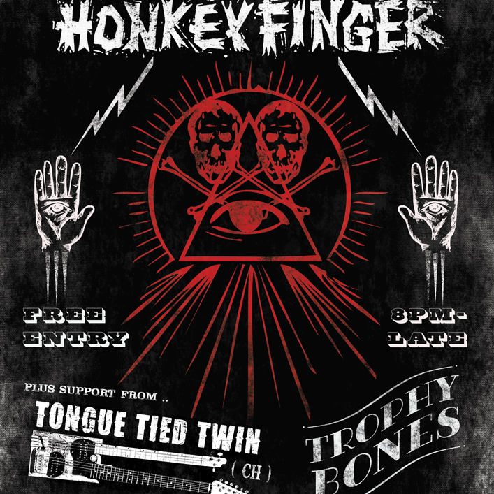 Poster Design Honkeyfinger