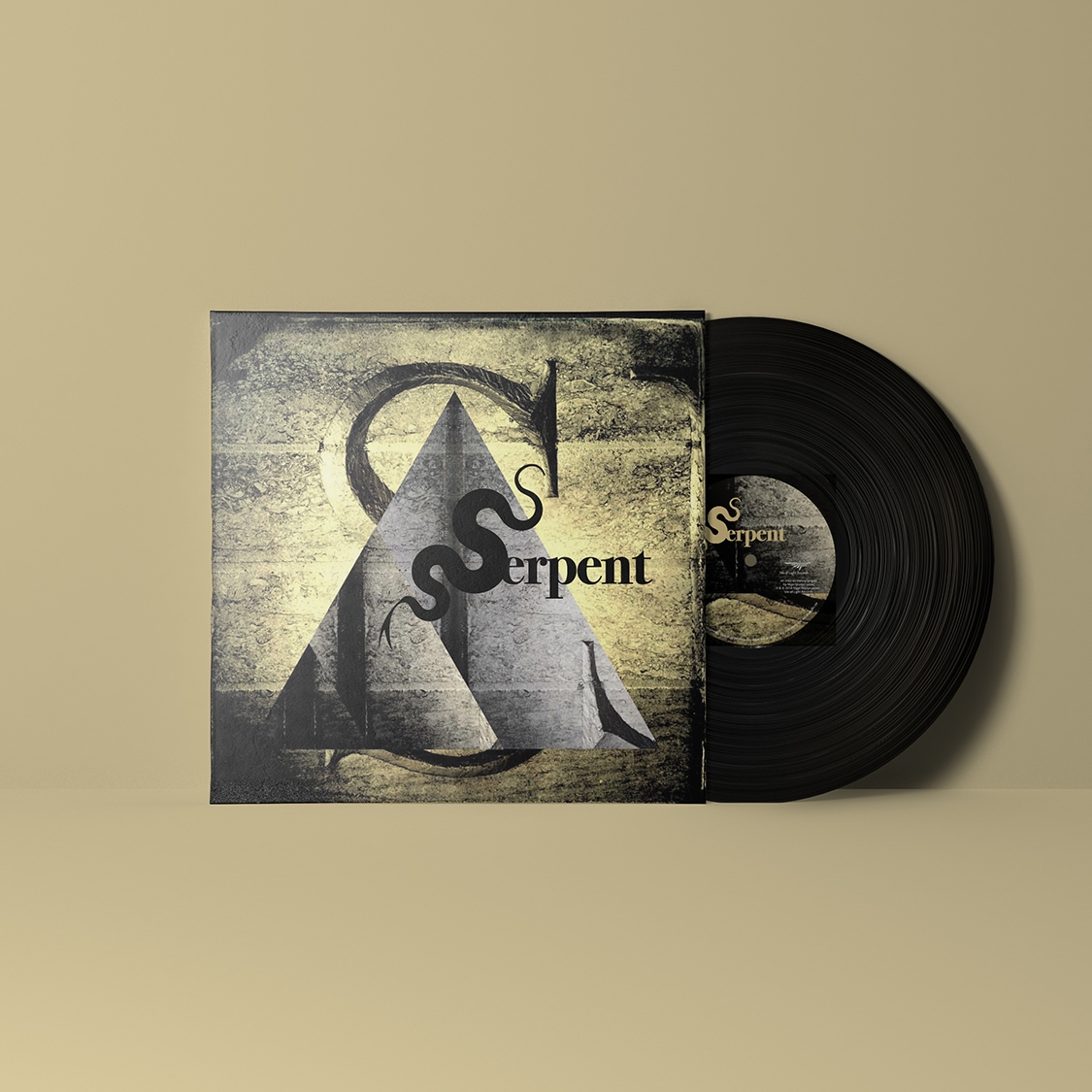 The Serpent album cover and sleeve creative