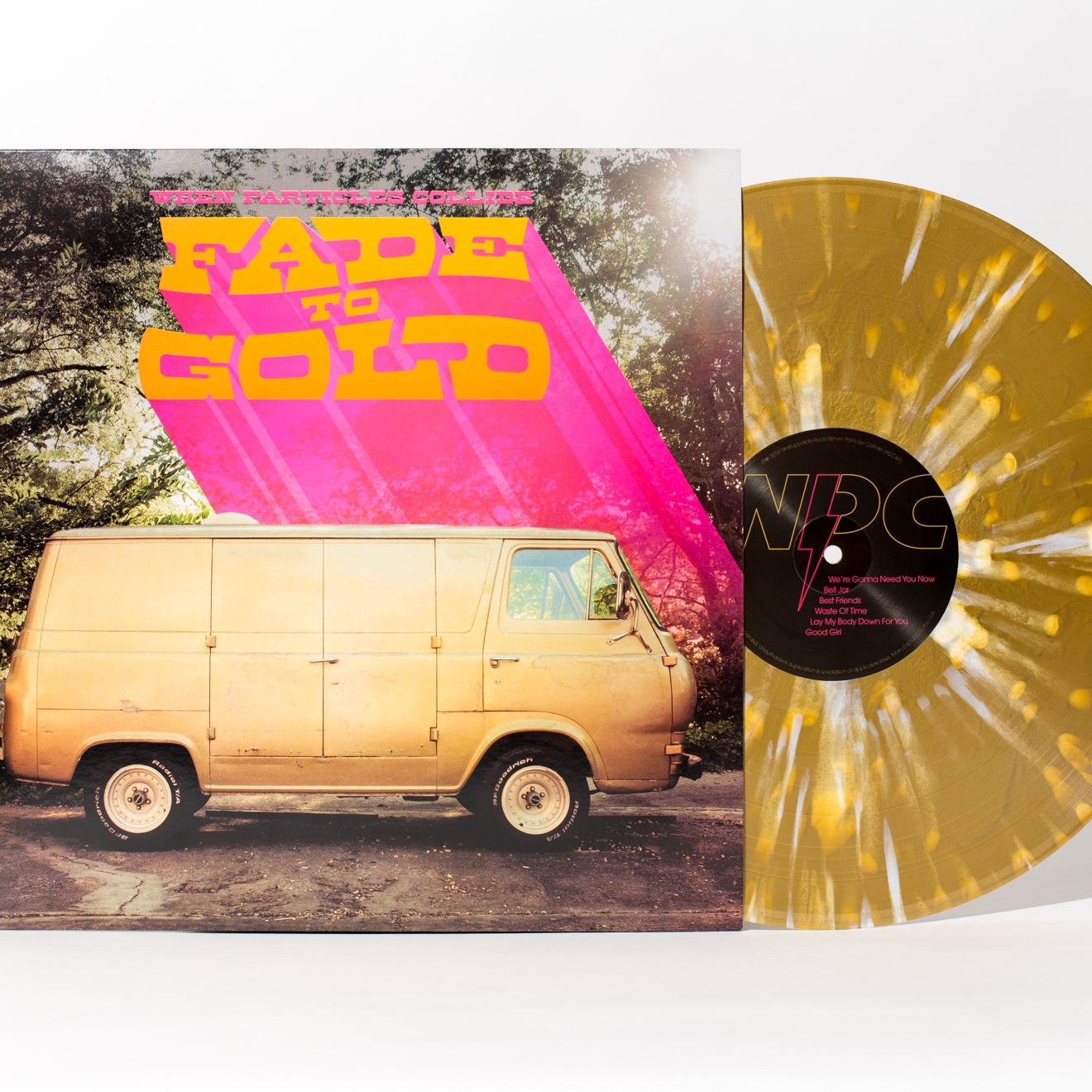 When Particles Collide "Fade to Gold" Limited Edition Vinyl