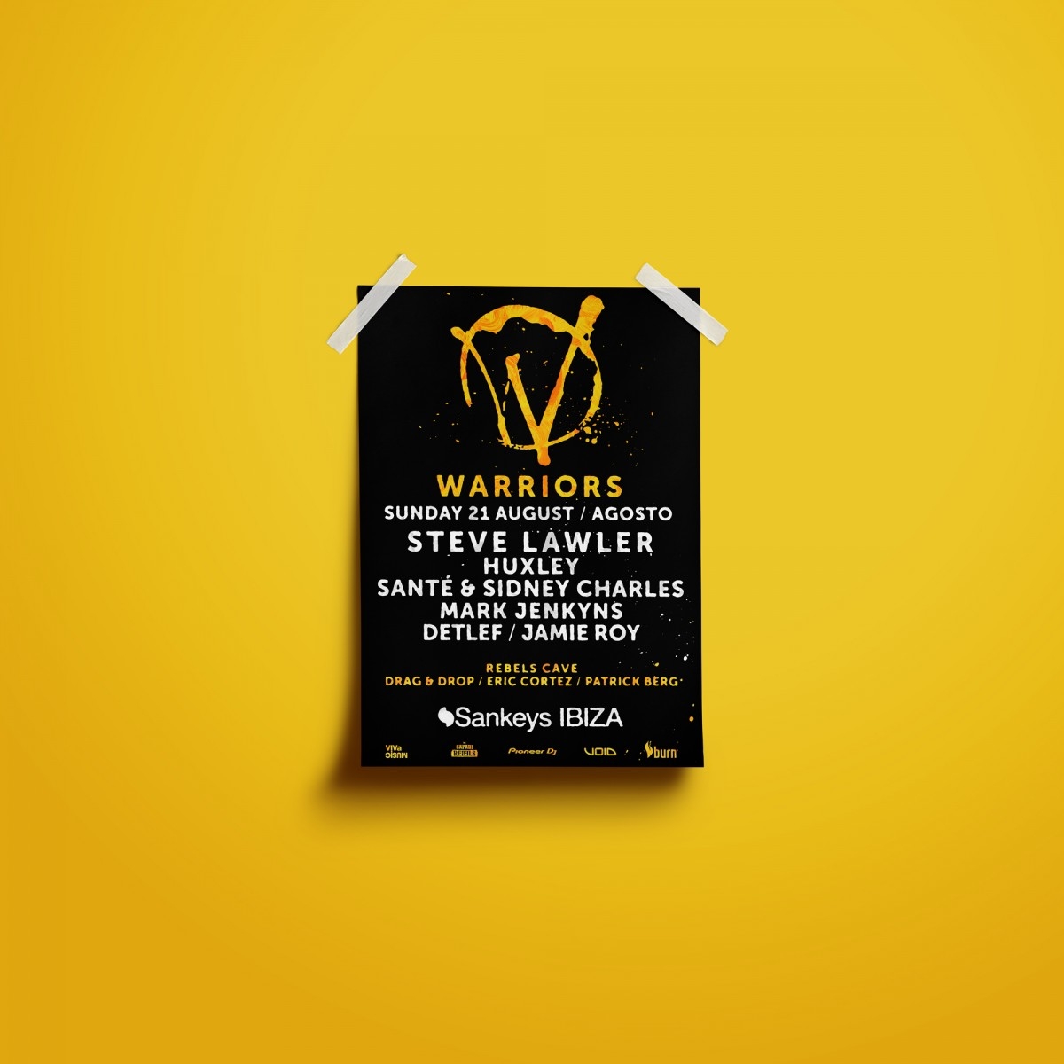 VIVa Warriors Ibiza Campaign for Steve Lawler by OneTenEleven