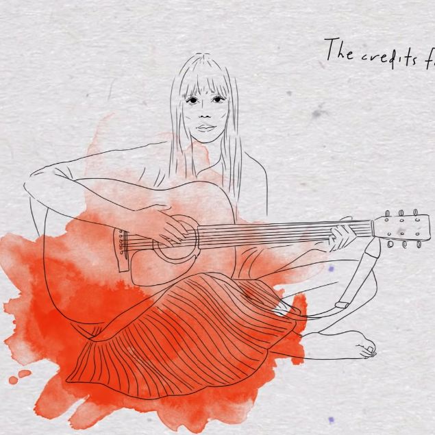 Animation for Joni Mitchell, No Depression by YMSanimation