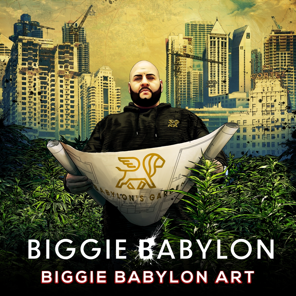 Biggie Babylon Album and Poster Art