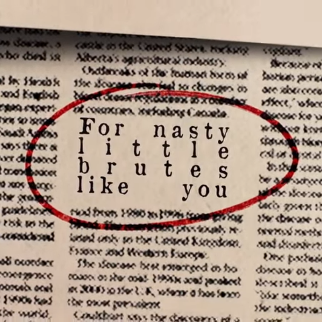 Lyric video for the Specials by Dno