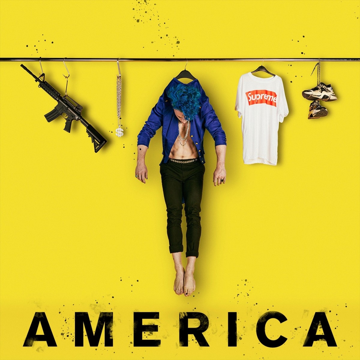 "America" Artwork and Press Shot for Moncrieff
