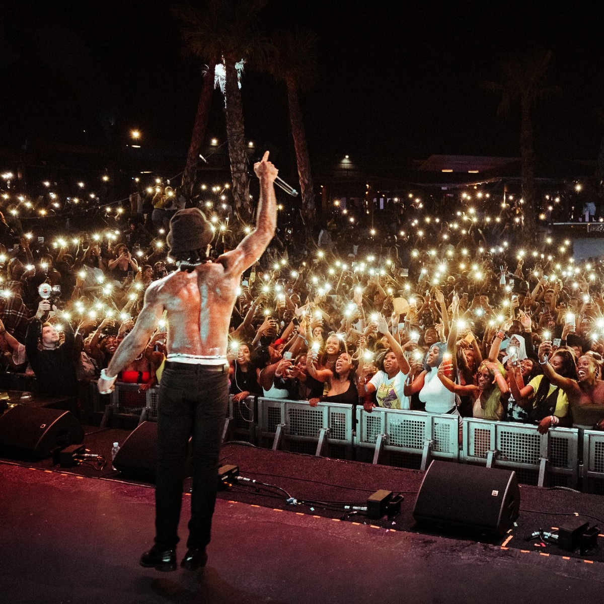 Burna Boy at Fresh Island Festival