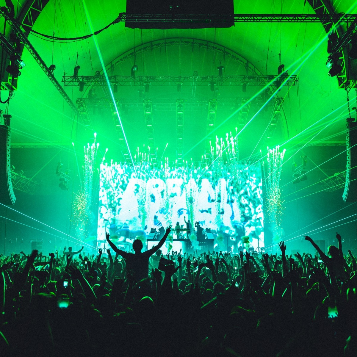 Axwell Ingrosso photography for Alexandra Palace