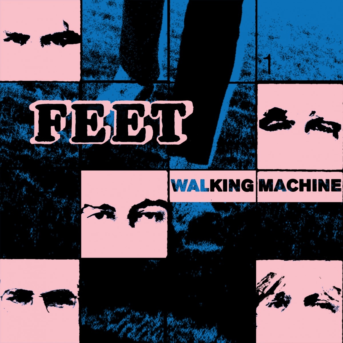 Walking Machine' by FEET EP Artwork design