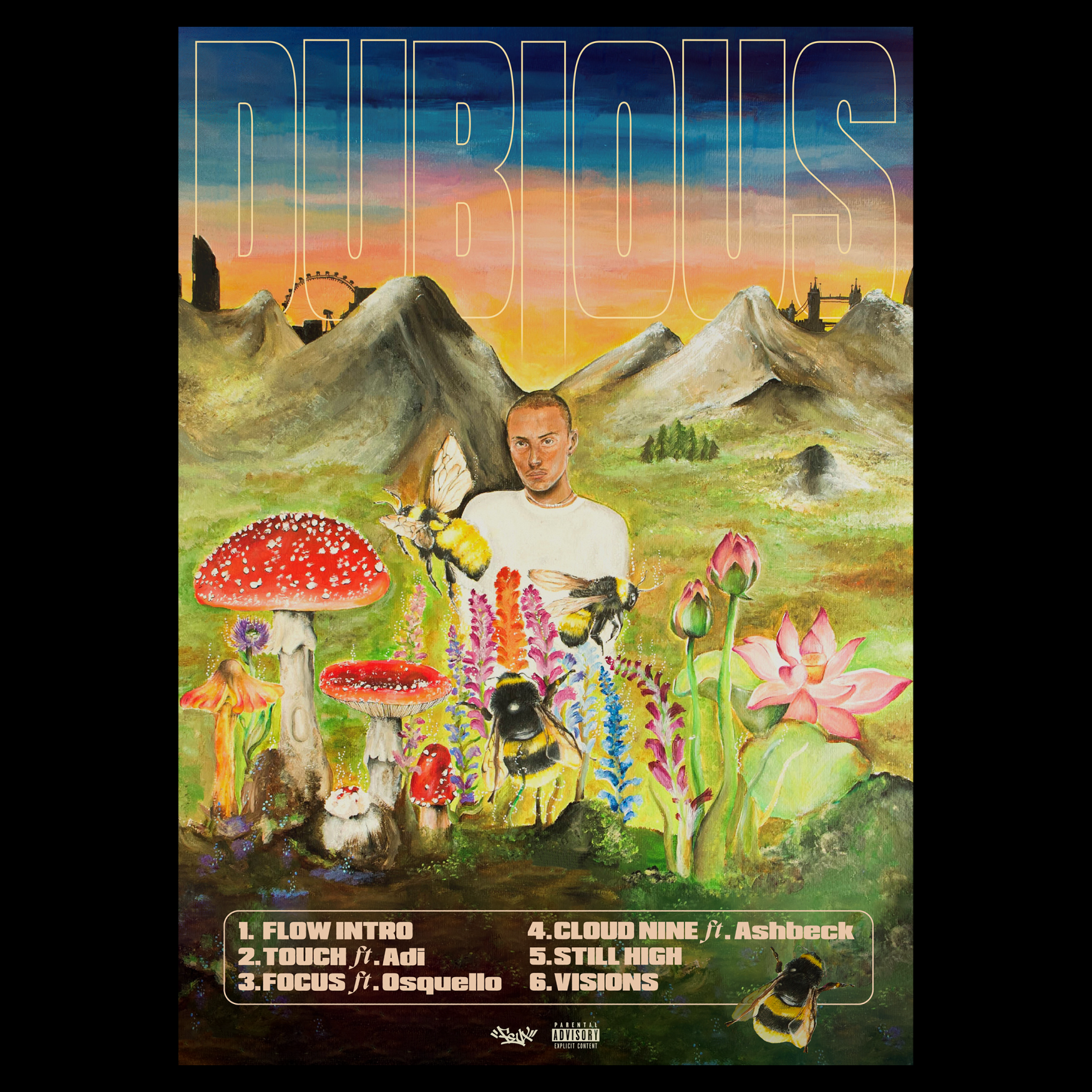 Feux 'Dubious' Poster + Motion Campaign