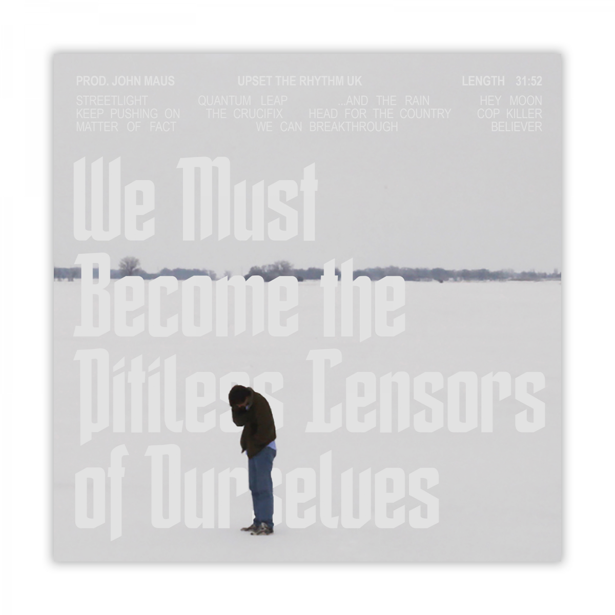 "We Must Become the Pitiless Censors of Ourselves" — Album Concept Design