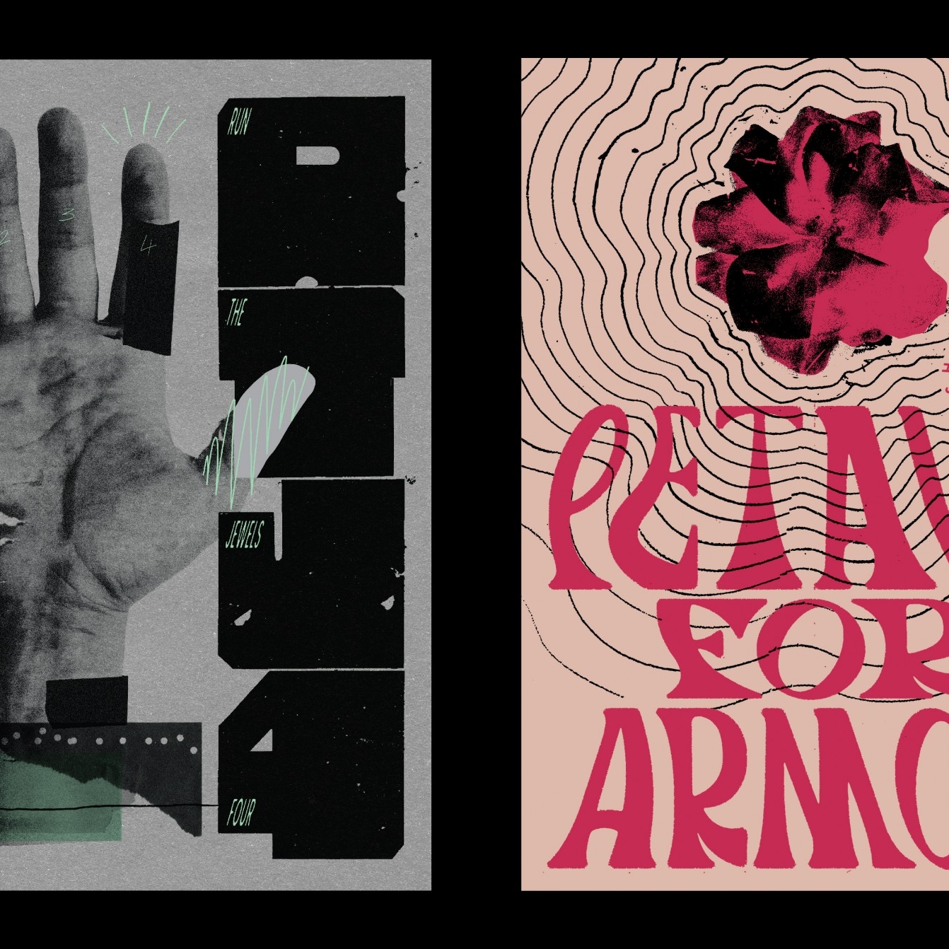 Collage & Custom Typography