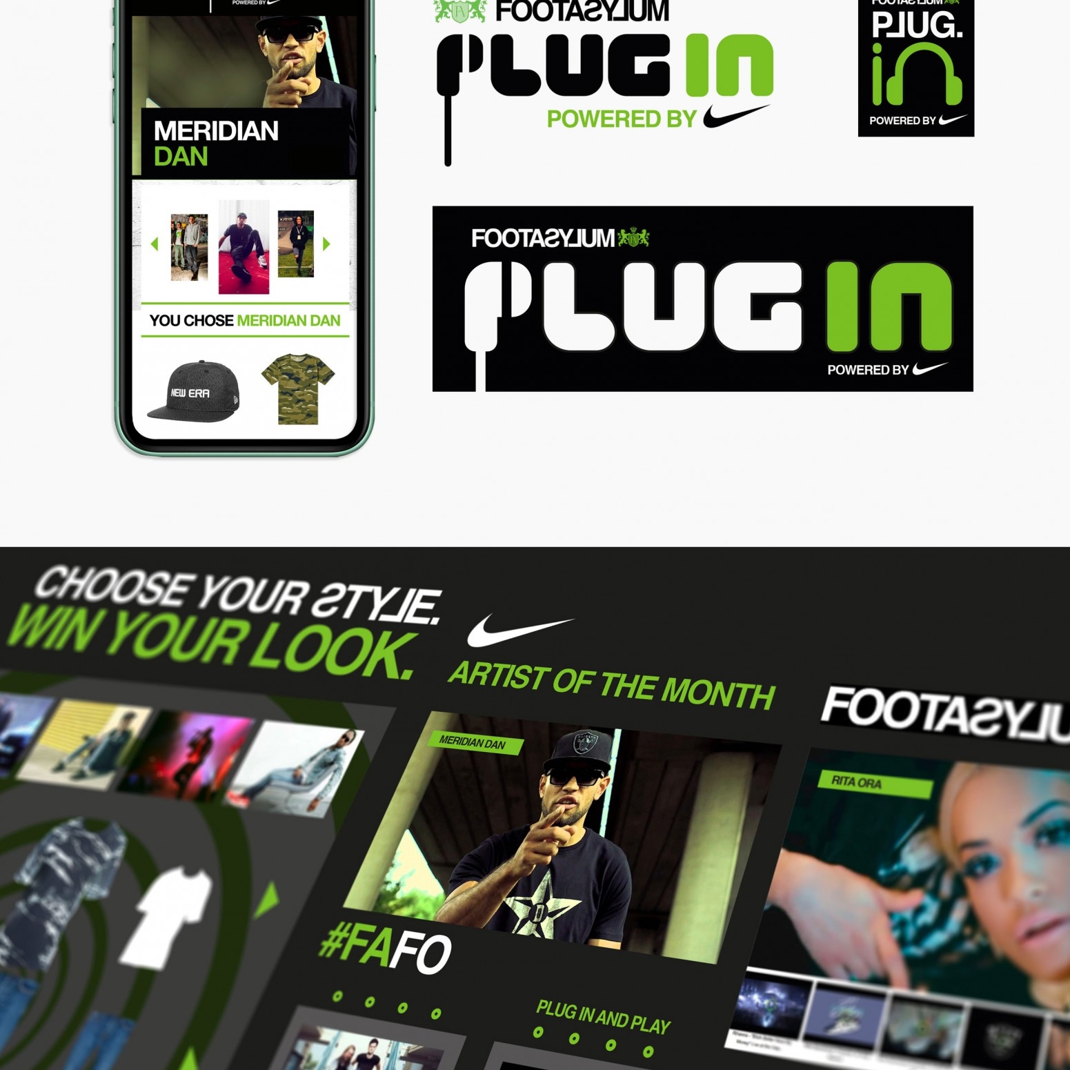 NIKE / FOOTASYLUM PLUG IN