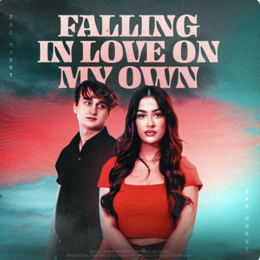 Falling In Love On My Own- Zac Hurst (Official 4K music video)