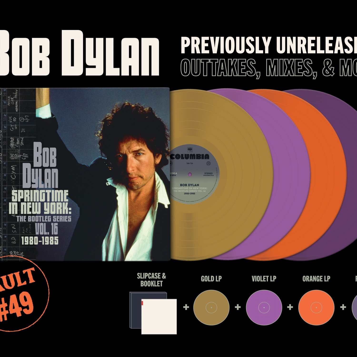 Bob Dylan Bootleg Series Package