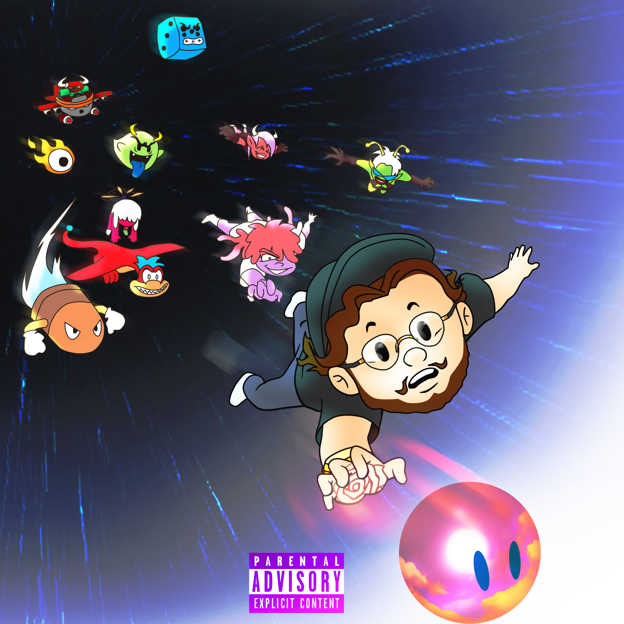 “Pathway To DreamWorld” album cover for Ethereal Lotus