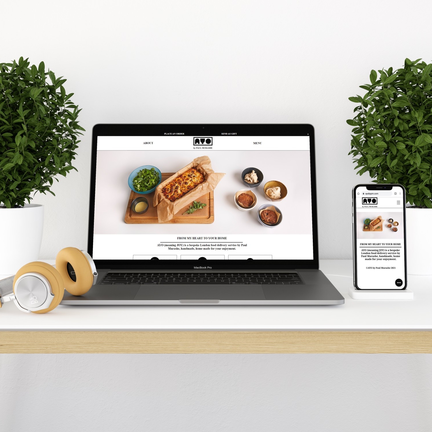 AYO by Paul Murashe - Logo, Web Design & Branding