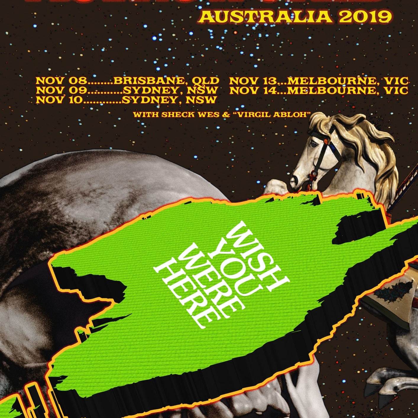 Mockup Travis Scott Astroworld Poster