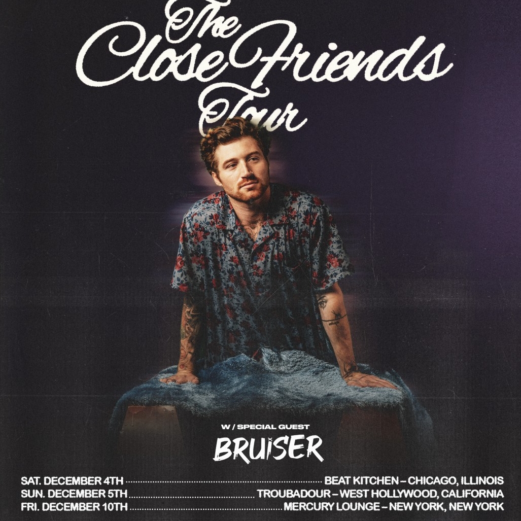 Scotty Sire "Close Friends" Tour Poster