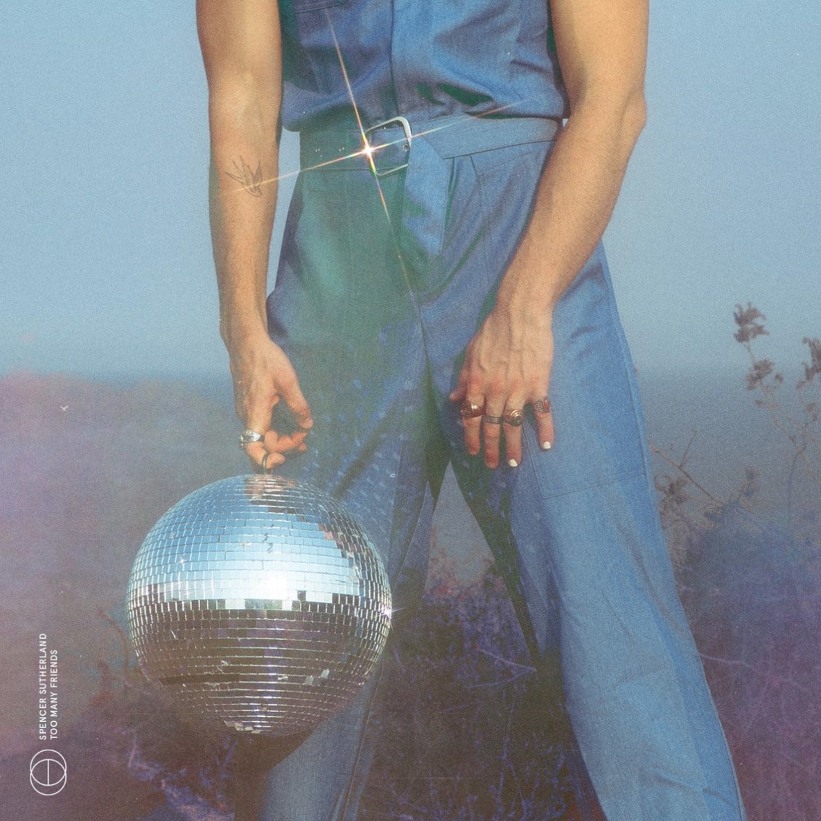 Spencer Sutherland too many friends official artwork bmg taylor bringuel disco ball