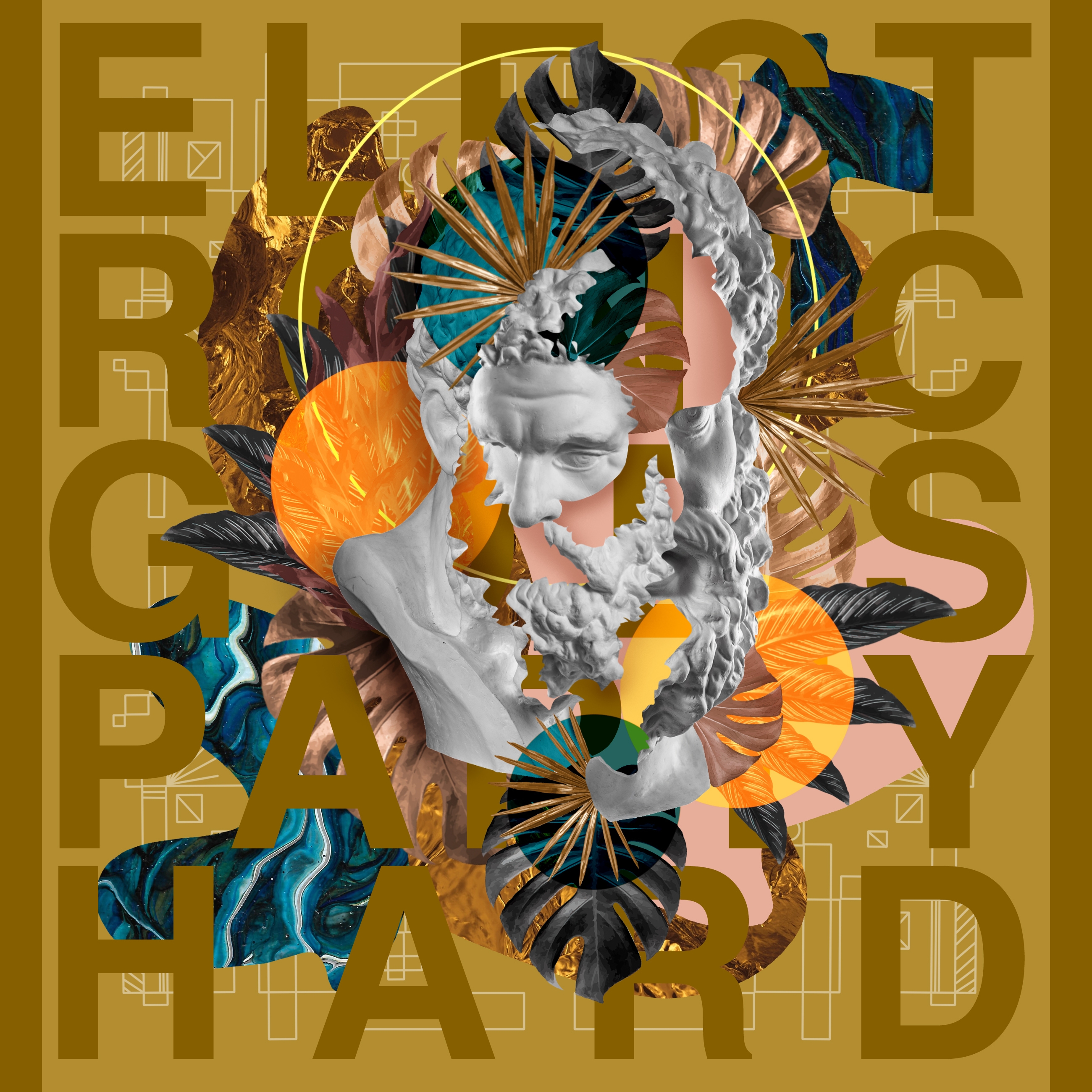 Exclusive artwork and collage design for electronic music - Matth van Mayrit