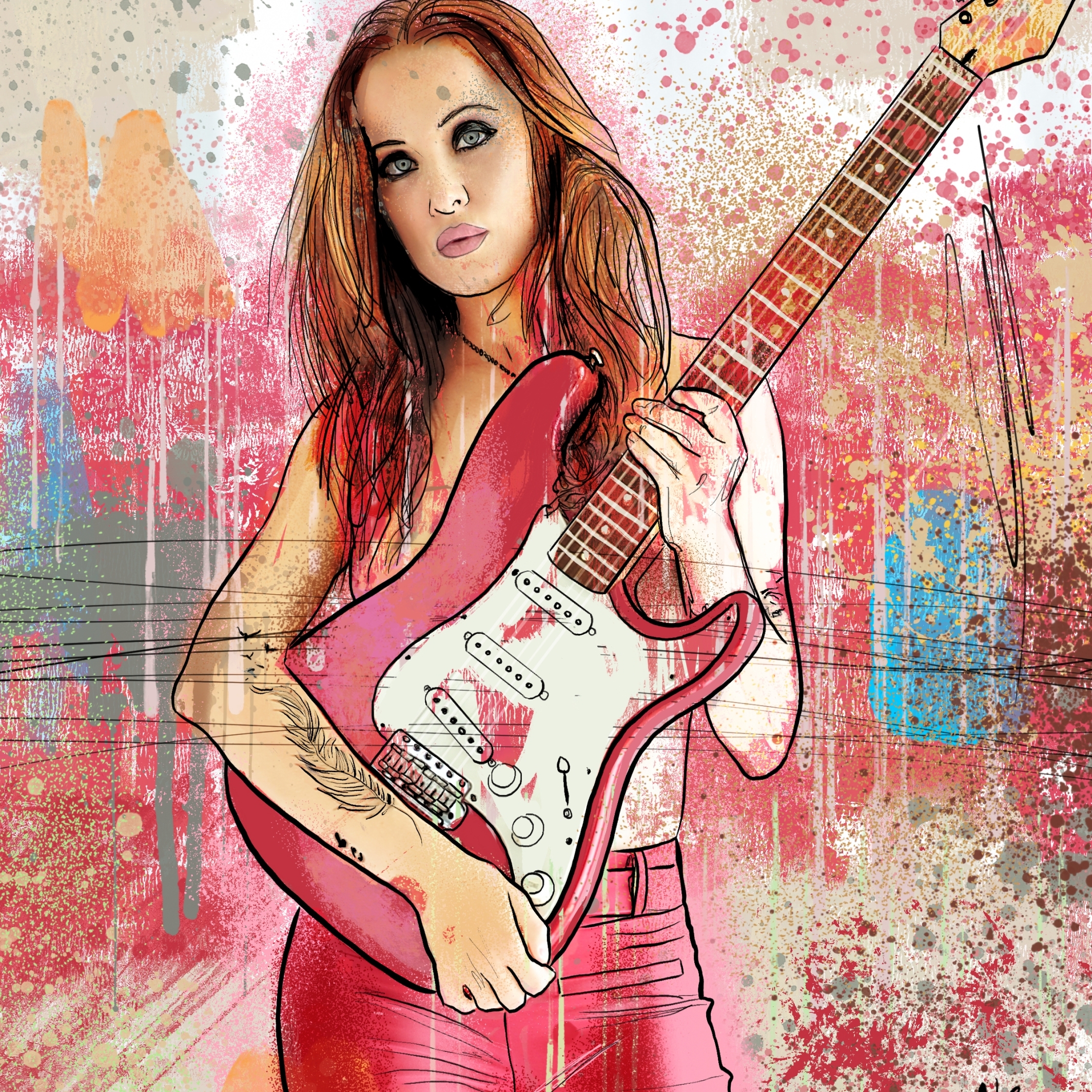 Diana Rein Blues in Pink