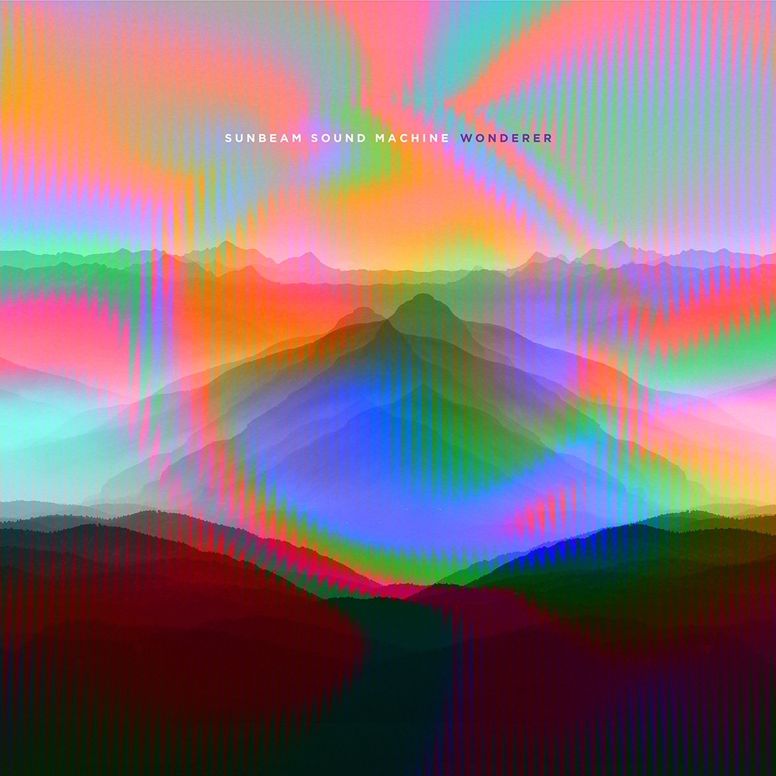 Cover art for Sunbeam Sound Machine's debut album "Wonderer"