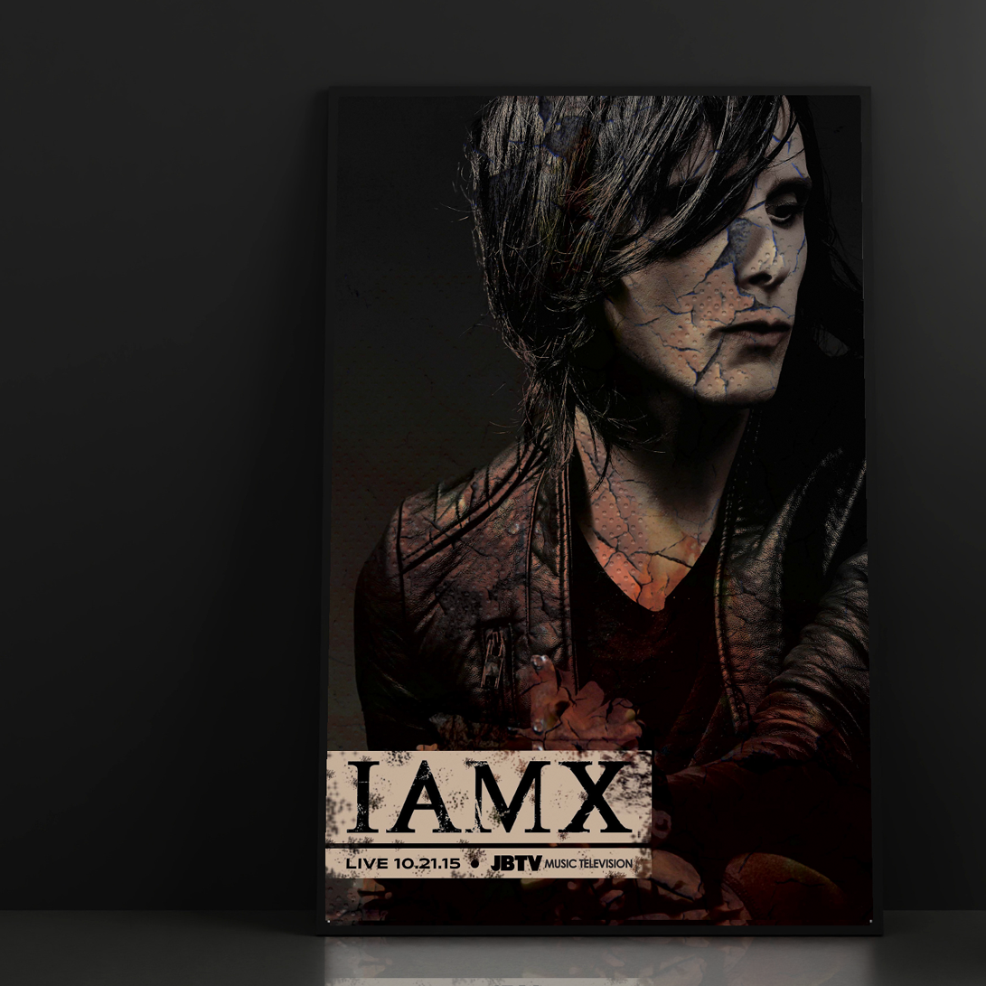 IAMX Live at JBTV, Poster