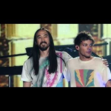 Preview image for the video "Steve Aoki & Louis Tomlinson - Just Hold On".