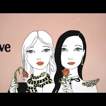 Preview image for the video "The Pierces - 'Secret' Animated Music Video".