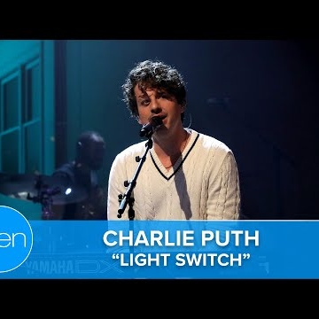 Preview image for the video "Charlie Puth - Light Switch (Live on Ellen)".