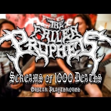 Preview image for the video "The Fallen Prophets - Screams of 1000 Deaths Guitar Playthrough".