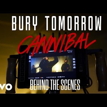 Preview image for the video "Bury Tomorrow - Cannibal (Behind the Scenes)".