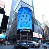 Preview image for the video "Nirvana - Nasdaq Times Square".