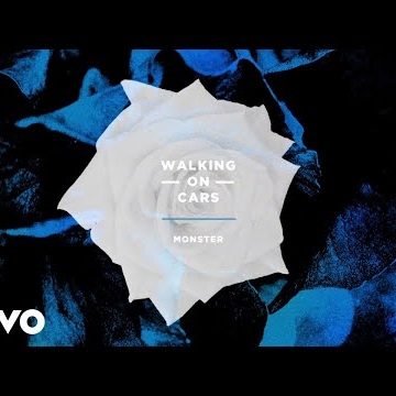 Preview image for the video "Walking on Cars - Monsters (Lyric Video)".
