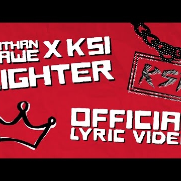 Preview image for the video "Nathan Dawe x KSI - Lighter [Official Lyric Video]".
