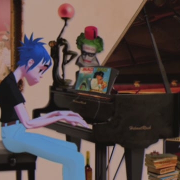 Preview image for the video "Live visuals for GORILLAZ by DizzyZebra".